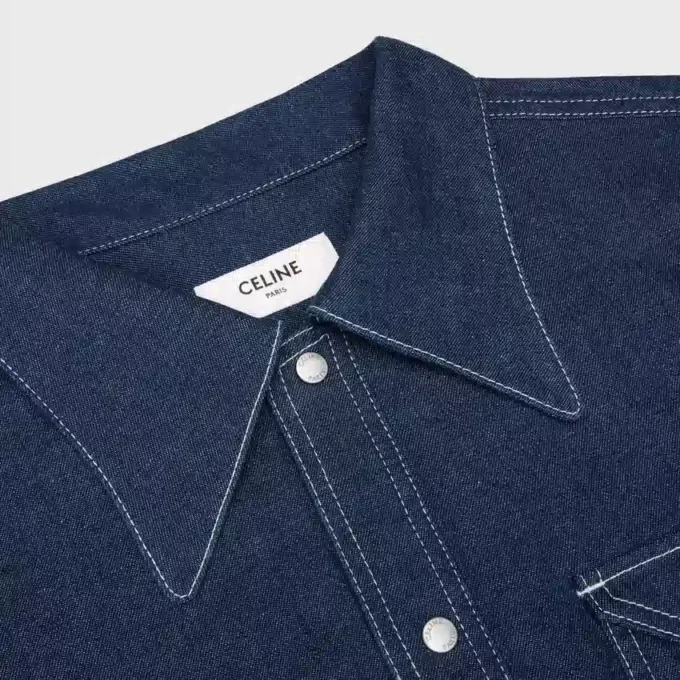 Shirt in Cotton Denim Shirt in Cotton Denim