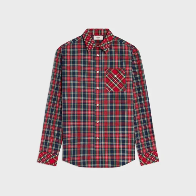 Shirt in Tartan Cotton Shirt in Tartan Cotton