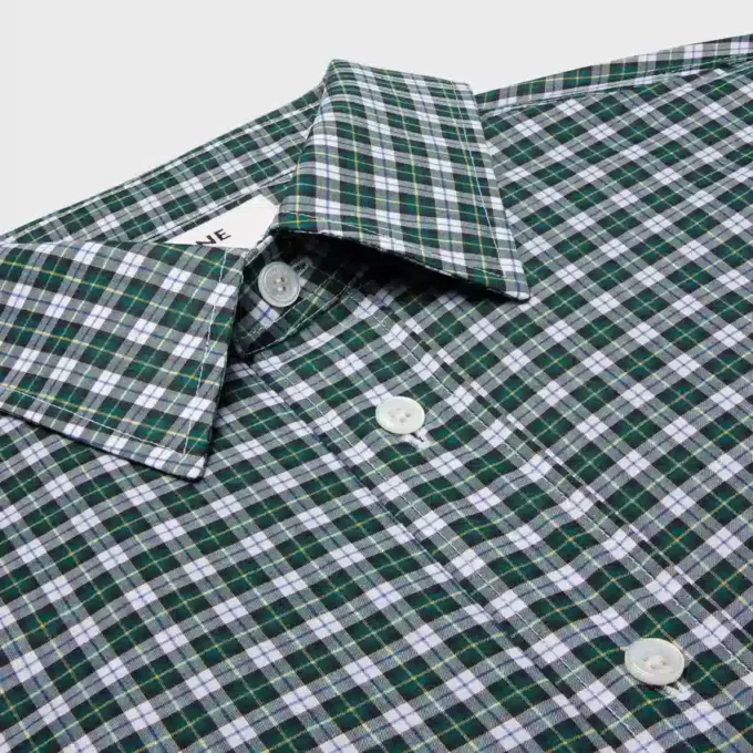 Shirt in Tartan Cotton Cloth Shirt in Tartan Cotton Cloth