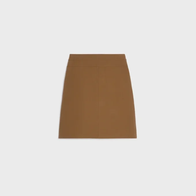 Short Skirt in Cotton Twill Short Skirt in Cotton Twill