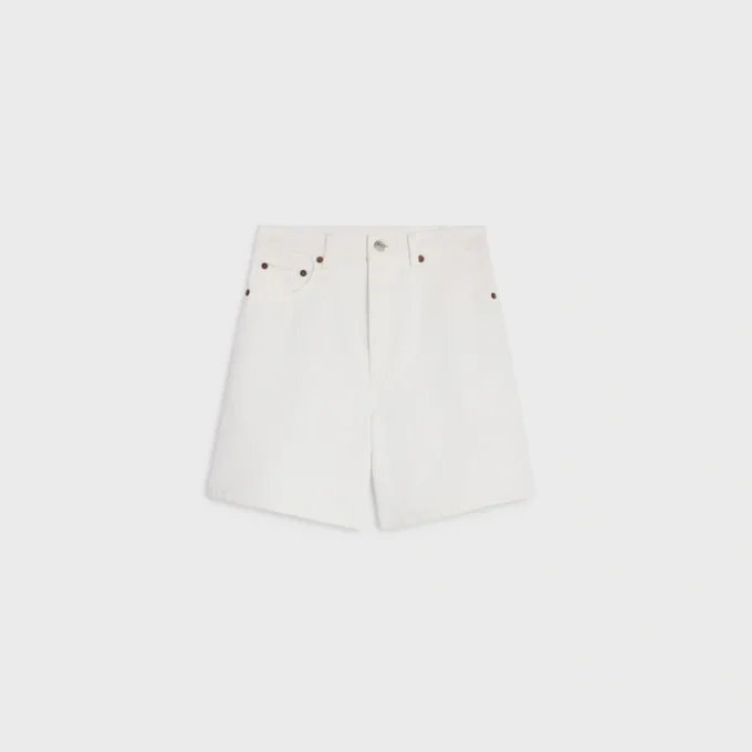 Shorts 001 in Cotton Denim