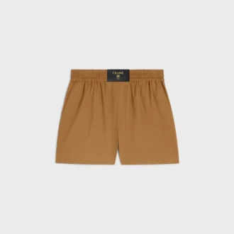 Shorts in Cotton and Linen Cloth Shorts in Cotton and Linen Cloth
