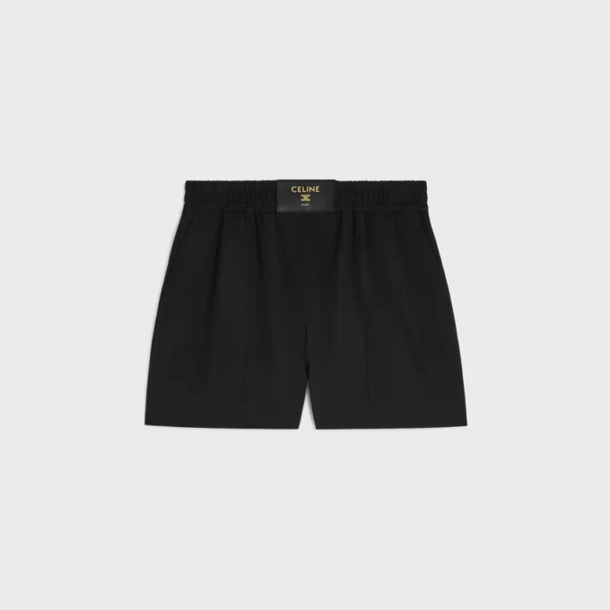 Shorts in Wool Twill