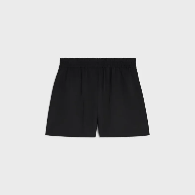 Shorts in Wool Twill
