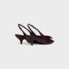 Signature Slingback in Lambskin