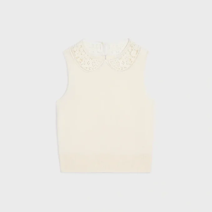 Sleeveless Top in Wool Sleeveless Top in Wool