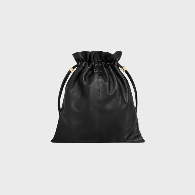 Small Crystal Pouch in Lambskin
