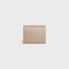 Small Flap Wallet Triomphe in Shiny Calfskin Small Flap Wallet Triomphe in Shiny Calfskin