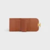 Small Flap Wallet Triomphe in Shiny Smooth Lambskin Small Flap Wallet Triomphe in Shiny Smooth Lambskin