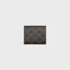 Small Flap Wallet Triomphe in Triomphe Canvas Small Flap Wallet Triomphe in Triomphe Canvas