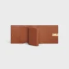 Small Trifold Wallet 16 in Satinated Calfskin Small Trifold Wallet 16 in Satinated Calfskin