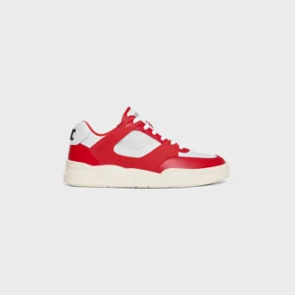 Sneaker Trainer Ct-09 in Calfskin and Mesh