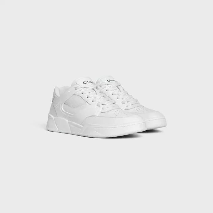 Sneaker Trainer Ct-09 in Calfskin and Mesh Sneaker Trainer Ct-09 in Calfskin and Mesh