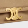 Soft Triomphe Besace  in Supple Shiny Lambskin