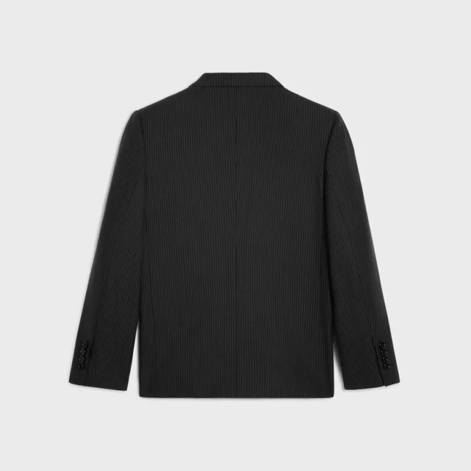 Sorbonne Jacket in Striped Wool Sorbonne Jacket in Striped Wool