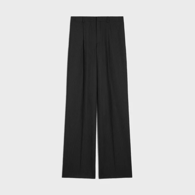 Sorbonne Pants in Striped Wool Sorbonne Pants in Striped Wool