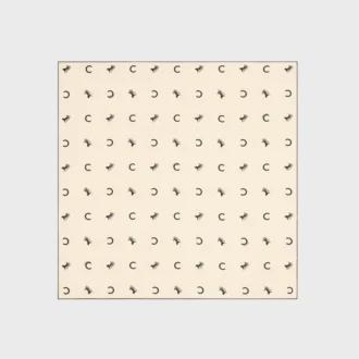 Square in Silk Twill