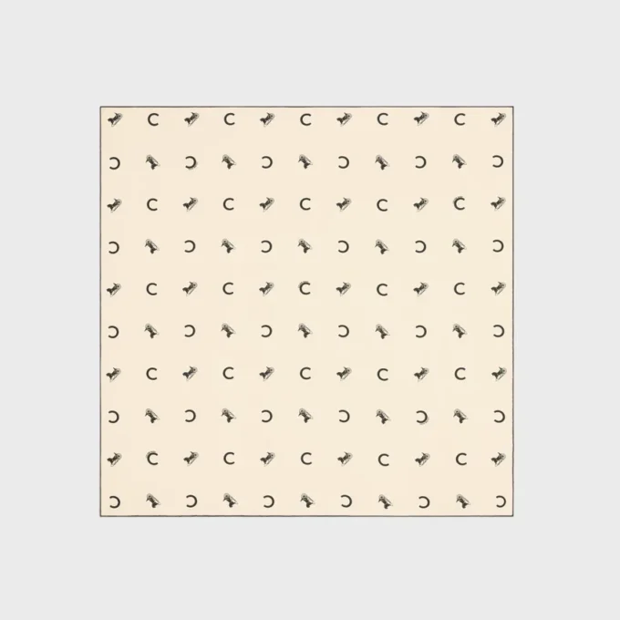 Square in Silk Twill Square in Silk Twill