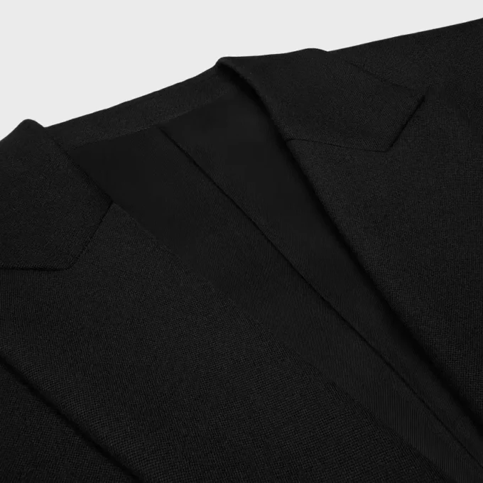 Tailored Coat in Wool Felt