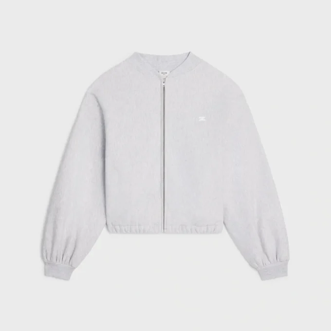 Teddy Jacket in Cotton Fleece