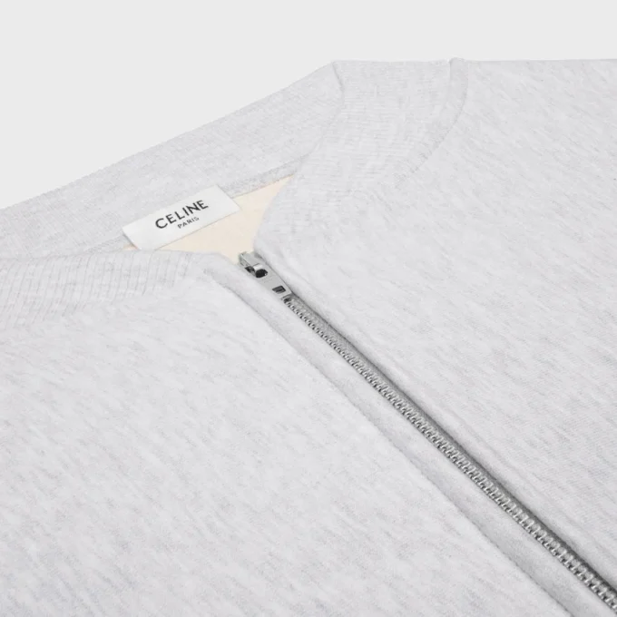 Teddy Jacket in Cotton Fleece