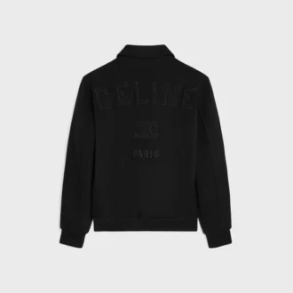 Teddy Jacket in Textured Wool