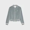 Teddy Tracksuit Jacket in Velvet Jersey Teddy Tracksuit Jacket in Velvet Jersey