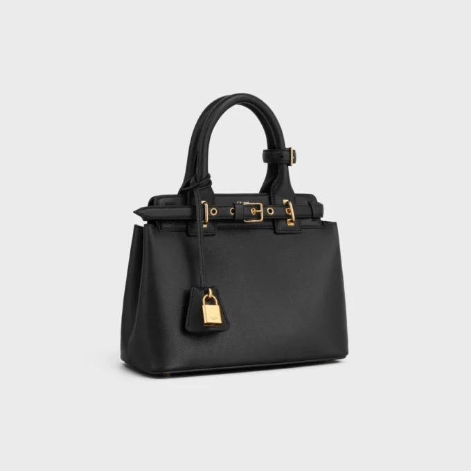 Teen Celine Conti Bag in Supple Grained Calfskin