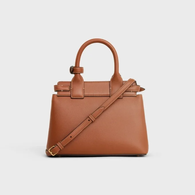 Teen Celine Conti Bag in Supple Grained Calfskin