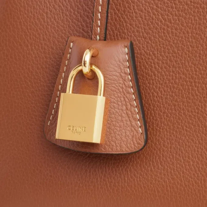 Teen Celine Conti Bag in Supple Grained Calfskin
