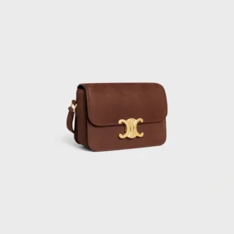 Teen Triomphe Bag in Grained Nubuck Calfskin Teen Triomphe Bag in Grained Nubuck Calfskin