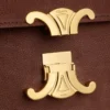 Teen Triomphe Bag in Grained Nubuck Calfskin