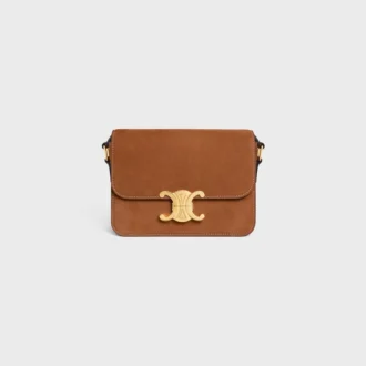 Teen Triomphe Bag in Nubuck Calfskin Teen Triomphe Bag in Nubuck Calfskin