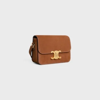 Teen Triomphe Bag in Nubuck Calfskin Teen Triomphe Bag in Nubuck Calfskin