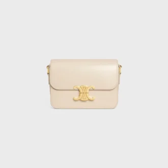 Teen Triomphe Bag in Shiny Calfskin Teen Triomphe Bag in Shiny Calfskin