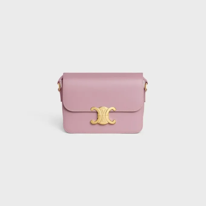 Teen Triomphe Bag in Shiny Calfskin