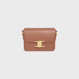 Teen Triomphe Bag in Shiny Calfskin Teen Triomphe Bag in Shiny Calfskin