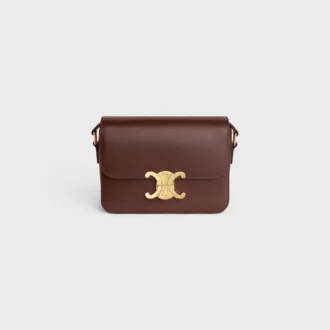 Teen Triomphe Bag in Shiny Calfskin Teen Triomphe Bag in Shiny Calfskin