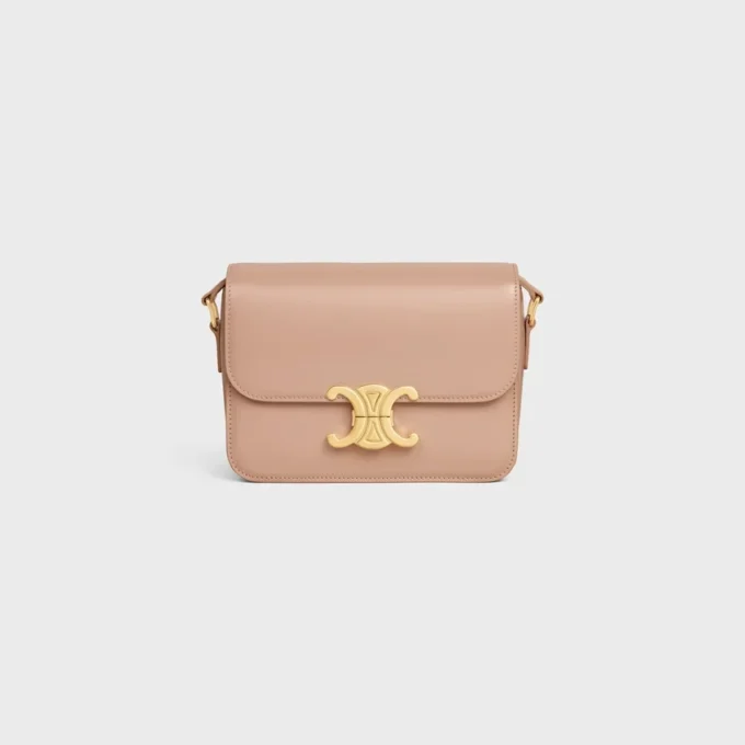 Teen Triomphe Bag in Shiny Calfskin