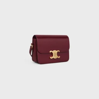 Teen Triomphe Bag in Shiny Calfskin