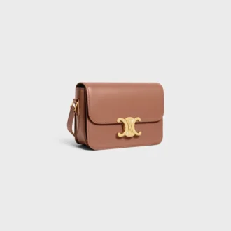 Teen Triomphe Bag in Shiny Calfskin Teen Triomphe Bag in Shiny Calfskin