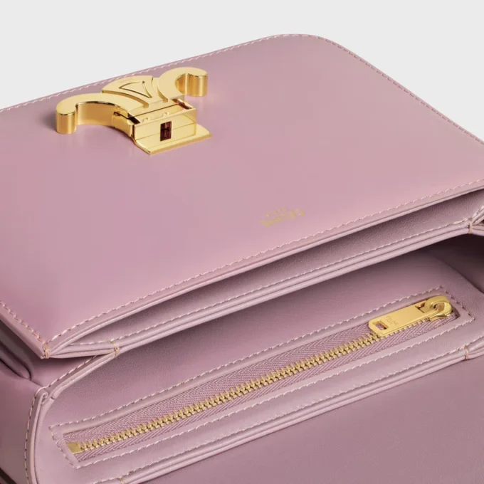 Teen Triomphe Bag in Shiny Calfskin