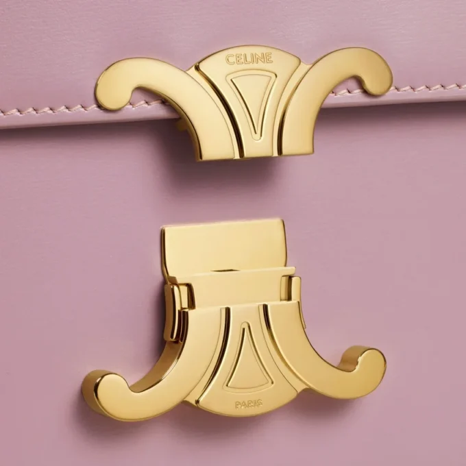 Teen Triomphe Bag in Shiny Calfskin