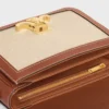 Teen Triomphe Bag in Textile and Calfskin