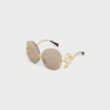 The Branch Sunglasses in Metal
