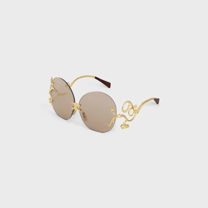 The Branch Sunglasses in Metal