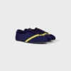 The Flat Sneaker in Gros Grain, Velvet, Suede Calfskin and Lambskin