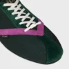 The Flat Sneaker in Gros Grain, Velvet, Suede Calfskin and Lambskin