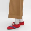 The Flat Sneaker in Gros Grain, Velvet, Suede Goatskin and Lambskin