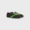 The Flat Sneaker in Gros Grain, Velvet, Suede Goatskin and Lambskin